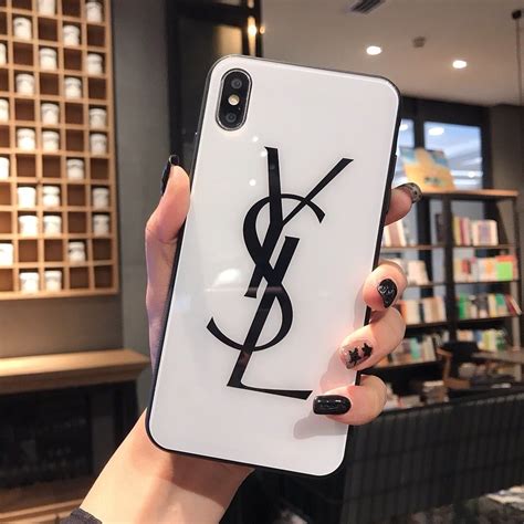 iphone 12 pro case ysl|Saint Laurent Phone Cases & Tech Accessories for Women.